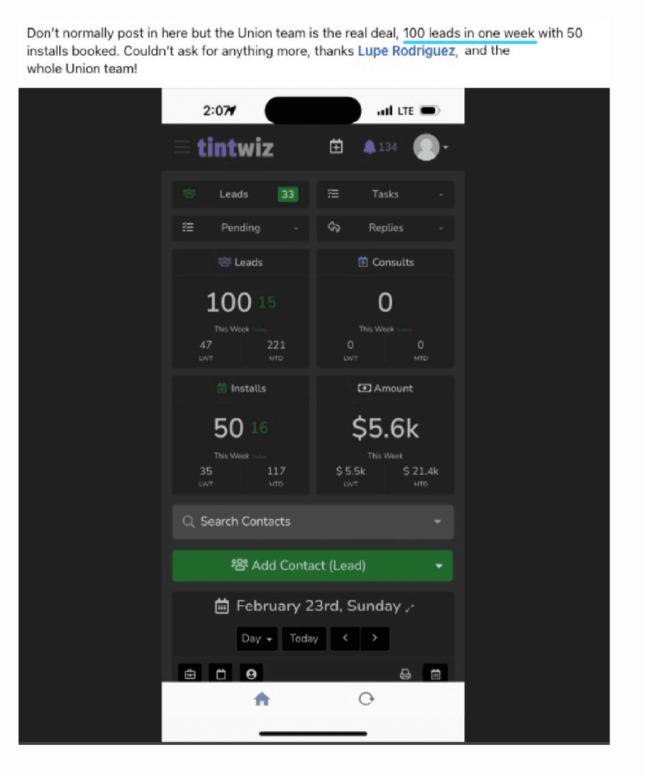 Success - Gabriel Tollette $2,000 day